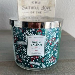 Bath and Body Works Fresh Balsam Candle